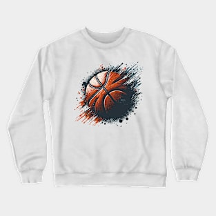 Basketball Ball Crewneck Sweatshirt